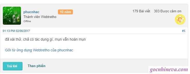 Gocnhineva đã có câu trả lời cho thắc mắc serum trị mụn Gia An có tốt không? - Góc Nhìn Đông Y 8