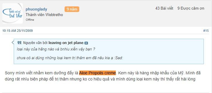 Aloe Propolis Crème là gì? Aloe Propolis Crème có tốt không? - Góc Nhìn Đông Y 4