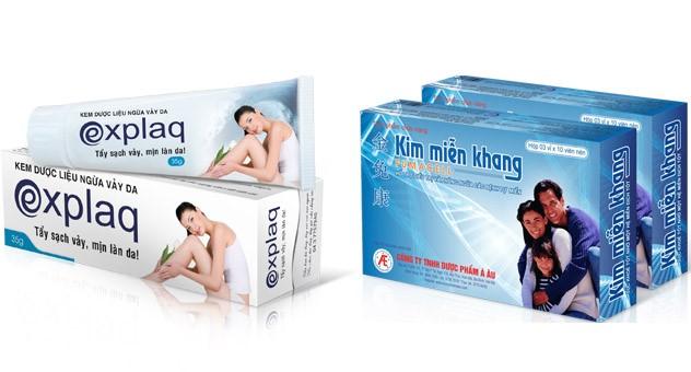 Bộ đôi sản phẩm Kim Miễn Khang và Explaq giúp cải thiện triệu chứng bệnh vảy nến hiệu quả
