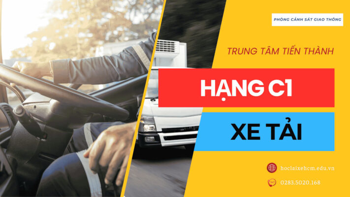 Học thi bằng lái xe C1